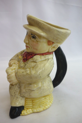 RARA brocca Shorter & Sons Pearly King Ware China Toby - altezza 18 cm - Foto 3 di 9