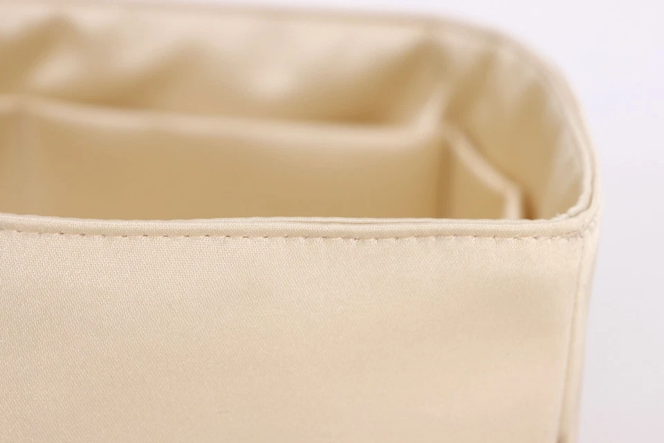 Silk Satin HandBag insert Organizer, Hermes Birkin 25, Birkin 30, Kelly 25, 28, - Image 2 of 4