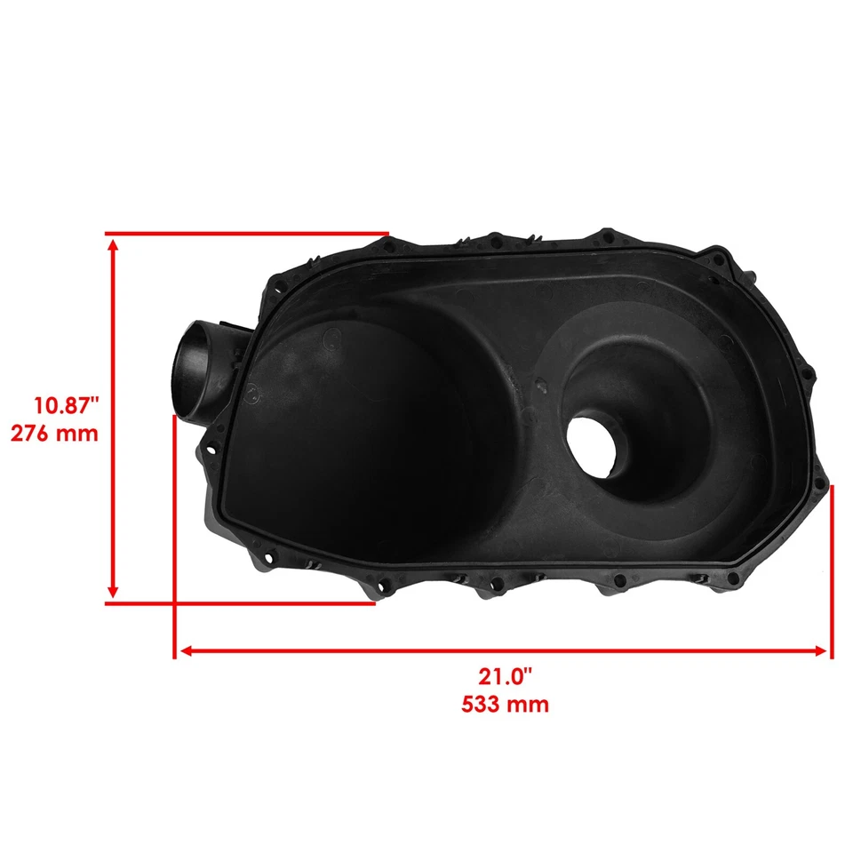 Drive Belt Clutch Cover w/ Protector For Can Am Commander 1000R 2018-2020 - Image 3 of 4