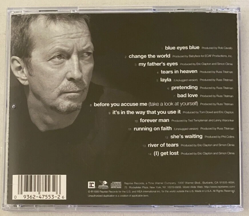 Eric Clapton – Clapton Chronicles (The Best Of Eric Clapton) CD 1999 US - Image 2 of 3