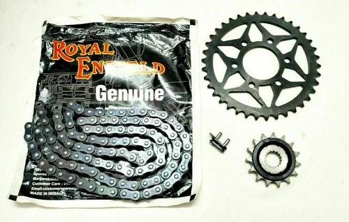 Genuine Royal Enfield Chain And Sprocket Kit 888492, Himalayan/ Scram