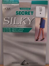Vintage Pantyhose Secret Silky Color Linen Size A BDR2