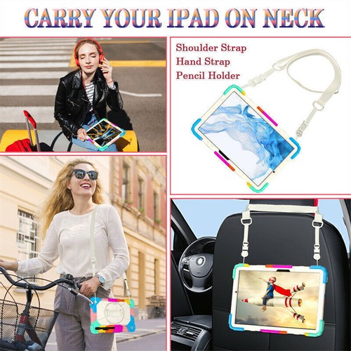 Heavy Duty Shockproof Case Cover For Samsung Galaxy Tab S7 FE S8 Plus 11" 12.4" - Picture 22 of 68