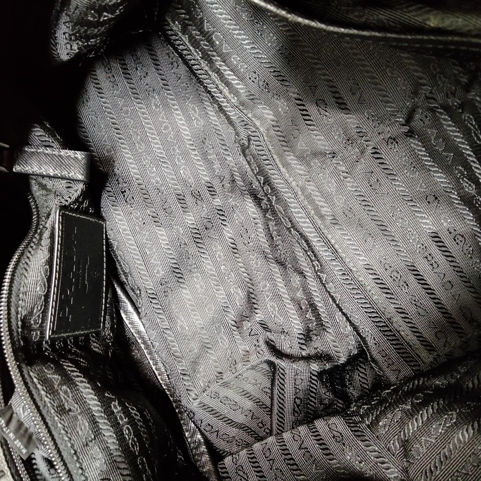 Prada Tote Bag Green Nylon 4501134 eBay