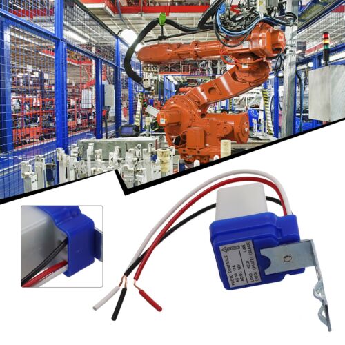 Photocell Sensor Switch On Off Street 10A 12V 50-60Hz Electric Vehicles - Afbeelding 1 van 50