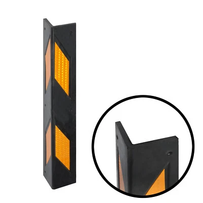 60cm Wandschutz Anfahrschutz Rammschutz Gummi Puffer Eckenschutz Kantenschutz