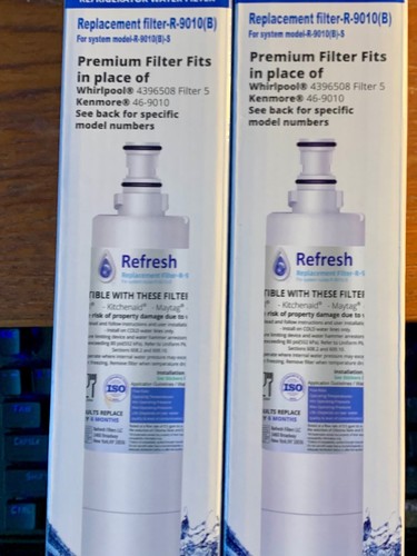 Filter Refresh Refrigerator Water Filter Refresh R-9010(B)-S BRAND NEW & SEALED, Lot ...