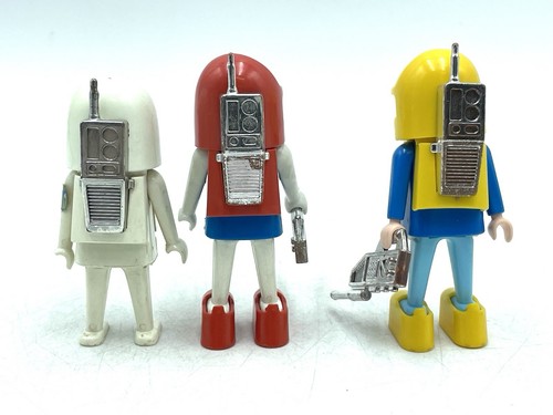 Famo Space Space Rover Playmobil 3 Space Figure Vintage # AP - Picture 5 of 5