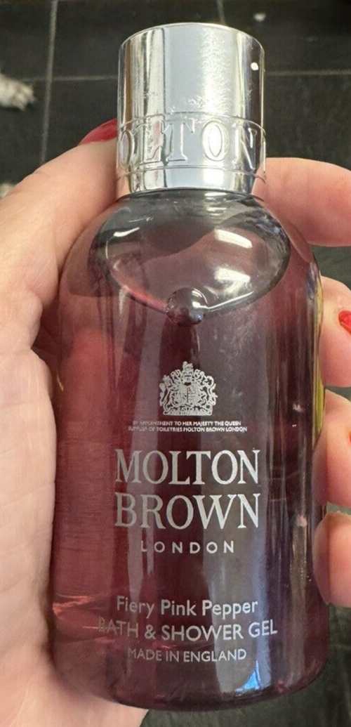 MOLTON BROWN Fiery Pink Pepper Bath+Shower Gel 3.3oz | eBay