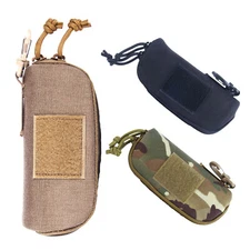 Tactical Molle Sunglasses Case Zipper Eyeglasses Sunglasses Bag Glasses Box Pack