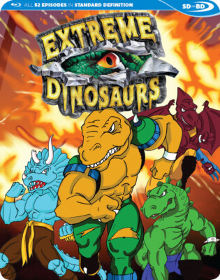 Extreme Dinosaurs Complete Series BLURAY w/ Slipcover