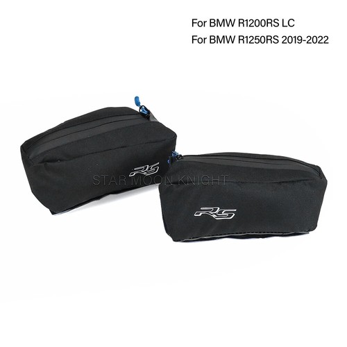 Side Windshield Bags For BMW R1250RS R1200RS 19- Fairing Bag 1L Storage Tool Bag - Picture 10 of 13