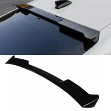 For 2022-2025 2024 Honda Civic Hatchback Glossy Black Rear Roof Spoiler Wing Lid