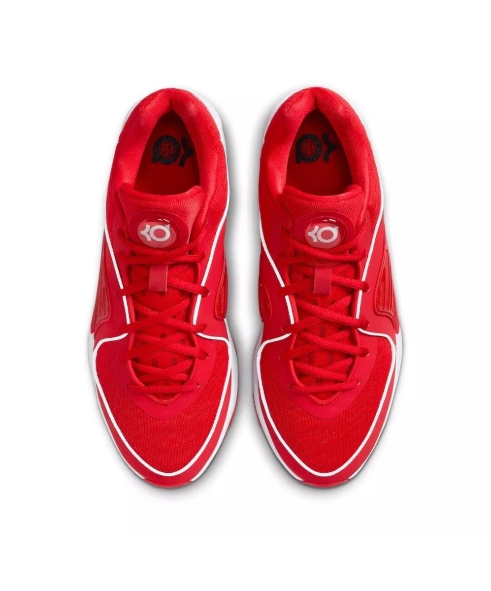 NIKE Men KD16 KD 16 TB KEVIN DURANT UNIVERSITY RED WHITE