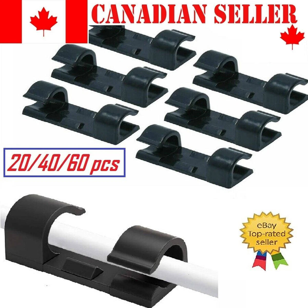 Cable on sale clips ebay