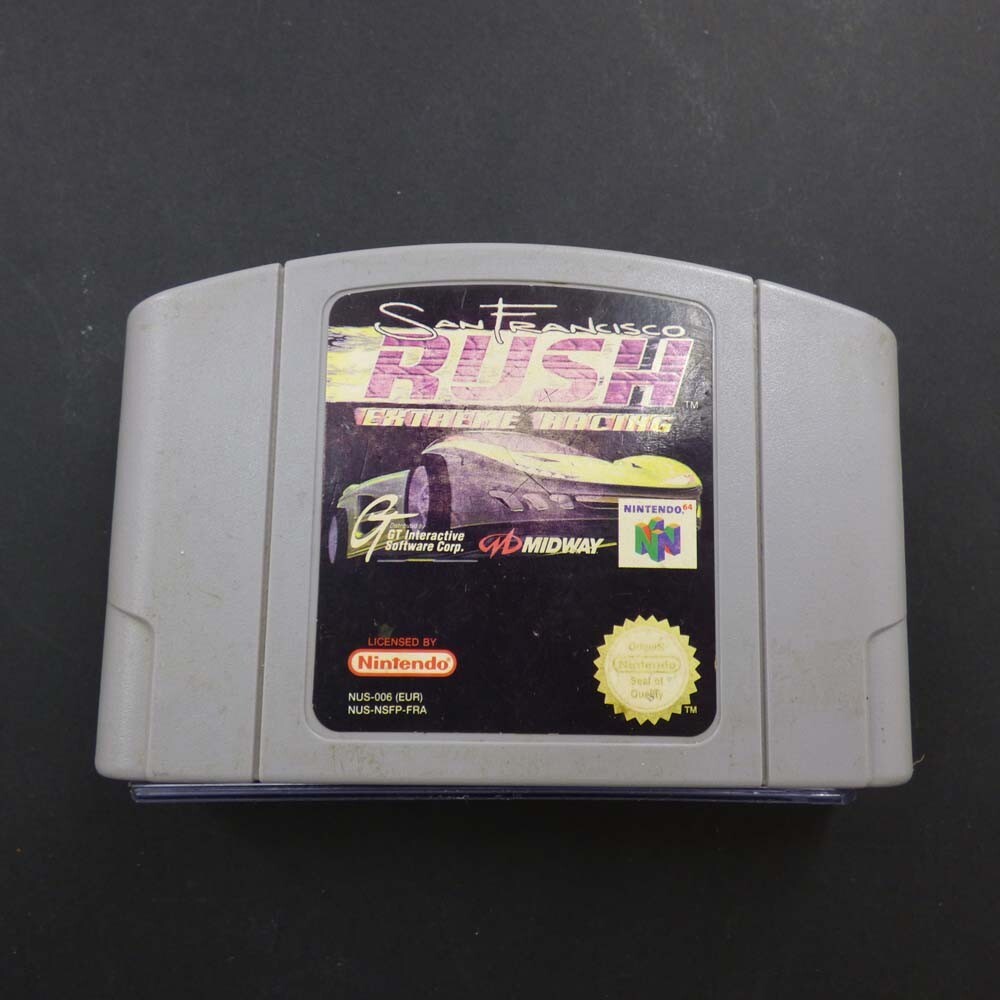San Francisco Rush Extreme Racing Nintendo 64 Loose PAL EUR FRA N64
