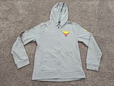 Under Armour Hoodie Youth Boys Extra Large Project Rock Gray Full Zip Sweatshirt