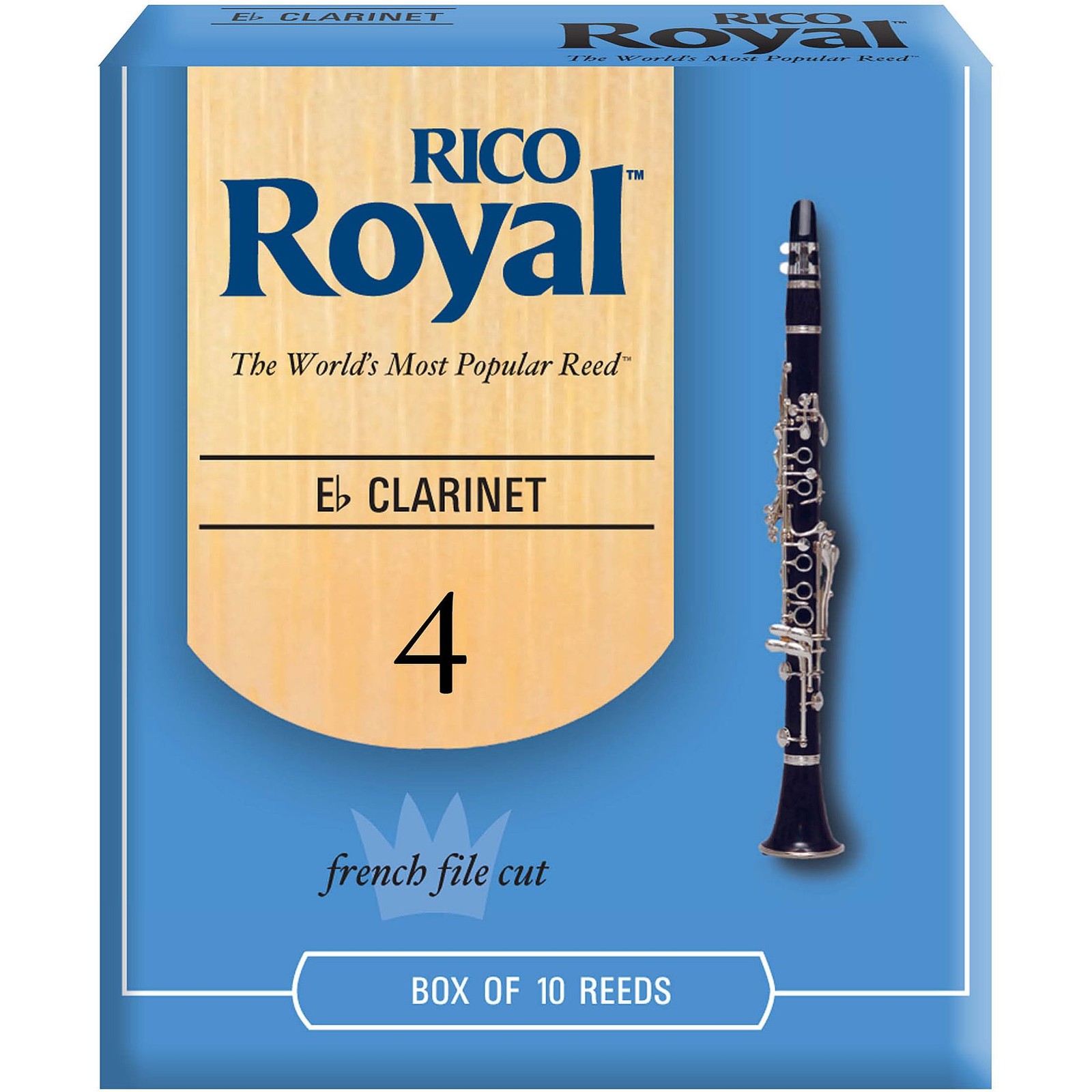 Blätter Rico Royal Es-Klar. 4,0 Blättchen NEU