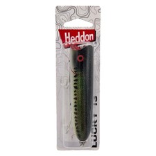 Heddon Lucky 13 Baby Bass Red Gill 3.75in 5/8oz Topwater Fishing Bait Popper New