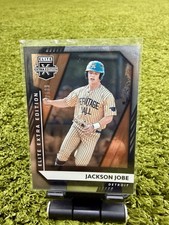 2021 Panini Elite Extra Edition Jackson Jobe #3 Numbered #499/999 (RC) Gold HOLO