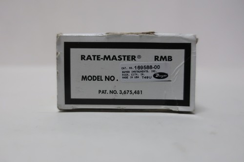 Dwyer 169588-00 Rate-master Rmb 20-180lpm 1/4in Npt Variable Area Flow Meter - Picture 10 of 12