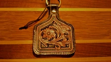Myra Bag Tooled Leather Key chains