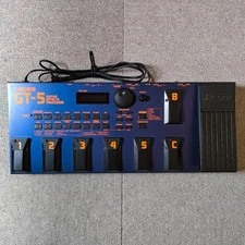 BOSS GT-5 Multi Effects Guitar Processor Pedal MIJ Tested Working Used Fm Japan