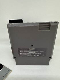 Super Mario Bros And Duck Hunt NES Game Cartridge & Manual & Sleeve NO Box