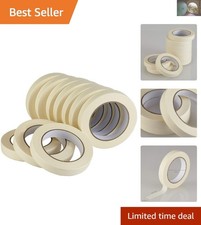 General Purpose Masking Tape 10 Rolls 0.75 inch x 55 Yards for Painting  Crafts