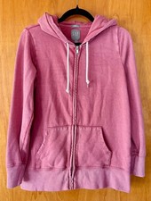 GAP Vintage Soft Zip Hoodie Pink Size Medium