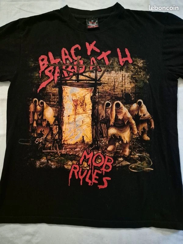 Black Sabbath　Mob Rules　バンドTシャツ　バンT black sabbath mob rules shirt products for sale | eBay