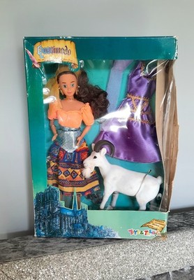     Vintage seltenes Quasimodo Zigeuner und Ziege Puppe Set, schwer zu finden!    