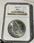 1884-O  Morgan Silver Dollar