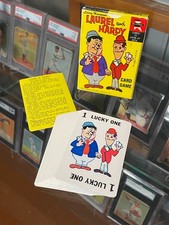 LAUREL HARDY 1972 CARD GAME LARRY HARMON EDU-CARDS U.S.A. Graphic Cartoon Box