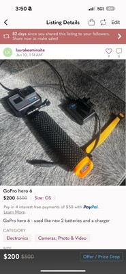 Go Pro Hero 6
