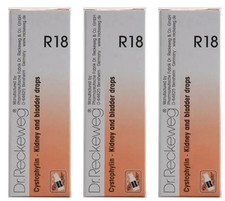 Gotas Dr Reckeweg R18 22 ml (paquete de 3) gotas homeopáticas y remedios homeopáticos