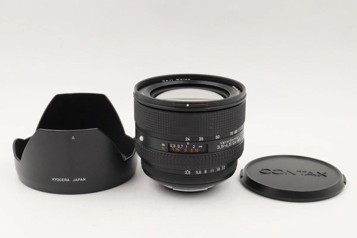 Contax ZEISS Vario-Sonnar T* Camera Lenses f/3.5-4.5 Maximum