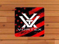 VORTEX OPTICS 18in x 18in Aluminum Sign - Mancave Gun Room Wall Art