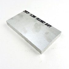 1.125" thick 1 1/8 Aluminum 6061 PLATE 6.375" x 11.625" Long sku 335476