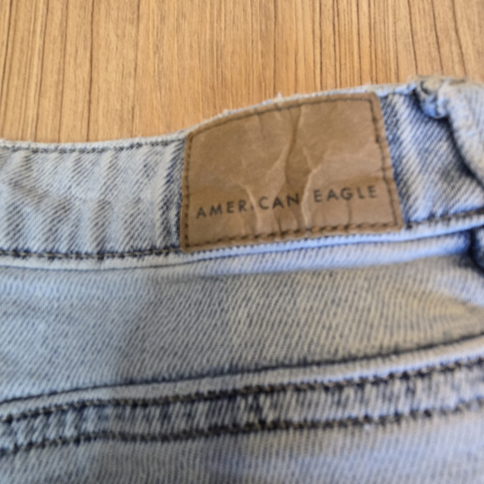 American Eagle Stretch Double Button Distressed L… - image 13