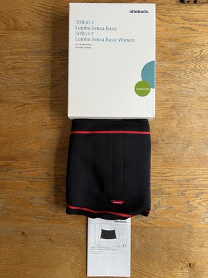 Otto Bock Lumbo Sensa Damen Orthese schwarz Gr. S / 50R60-7 Rückenschmerzen