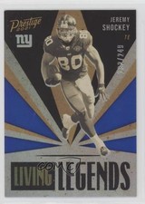 2021 Panini Prestige Living Legends Xtra Points Blue 132/249 Jeremy Shockey 1e3h