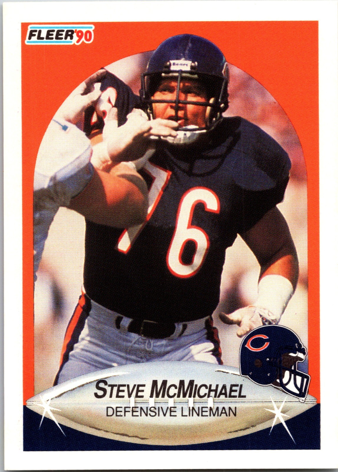 1990 Fleer - Steve McMichael #296