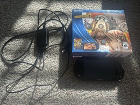 Sony PlayStation Vita PSVita Slim PCH-2001 - 8 GB Memory Card, Charger, Booklets