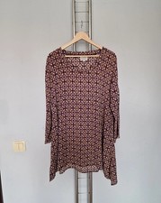 Camicia donna elegante viola Masai taglia L