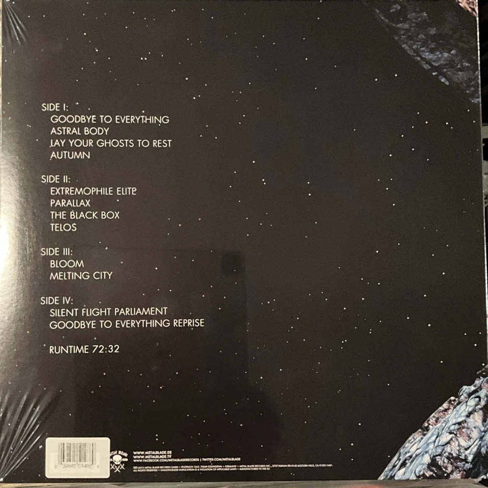 Between The Buried And Me - The Parallax II: Future Sequence LP [WHITE MARBLE] - Image 2 of 3