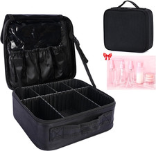 Borsa Cosmetica,Valigetta Trucchi Professionale,Borsa Porta per Beauty Case Da V