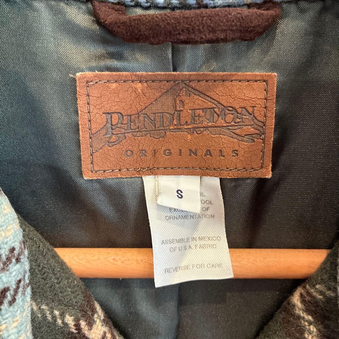 Pendleton Wool Check Shirt S Button-Front Classic… - image 2