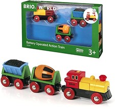 BRIO WORLD Battery Power Action Train 3 Pieces 33319 From Japan