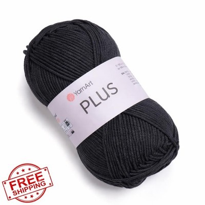 YarnArt J.Plus Cotton Blend Yarn 100g Knitting Crocheting Baby Yarn